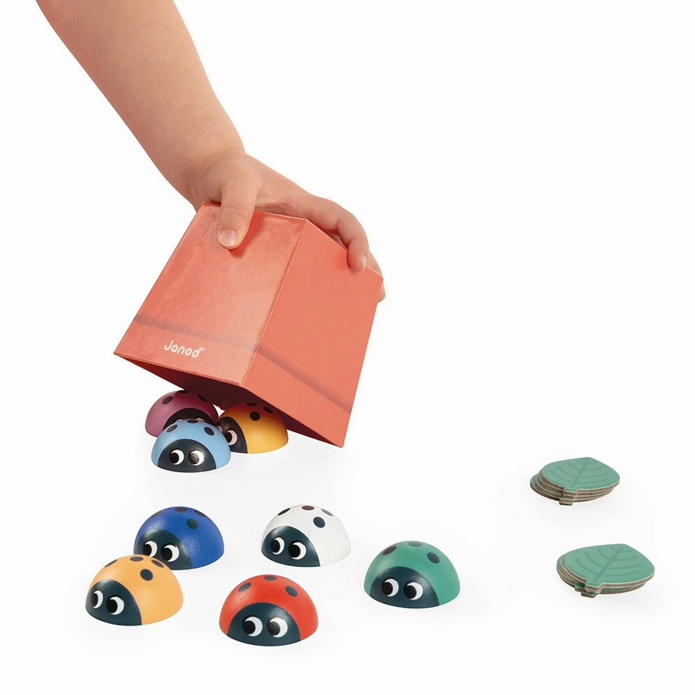 Janod Child Development - Memory Game - Ladybirds