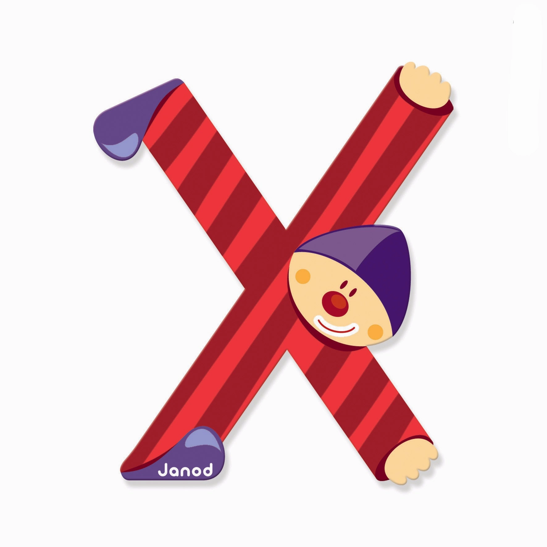 Janod Clown Alphabet X