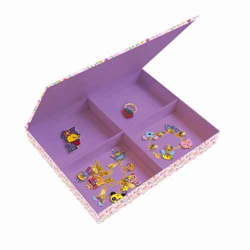 Janod Kawaii Animals Shrink Plastic Jewelry Arts and Crafts Kit