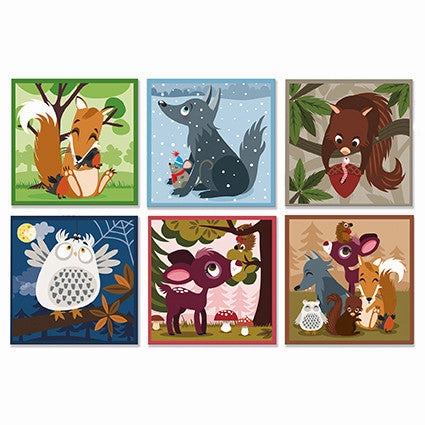 Janod Kubid Forest Animals Blocks