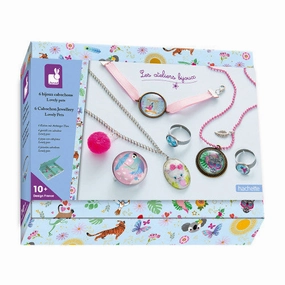 Janod Lovely Pets Cabochon Jewellry