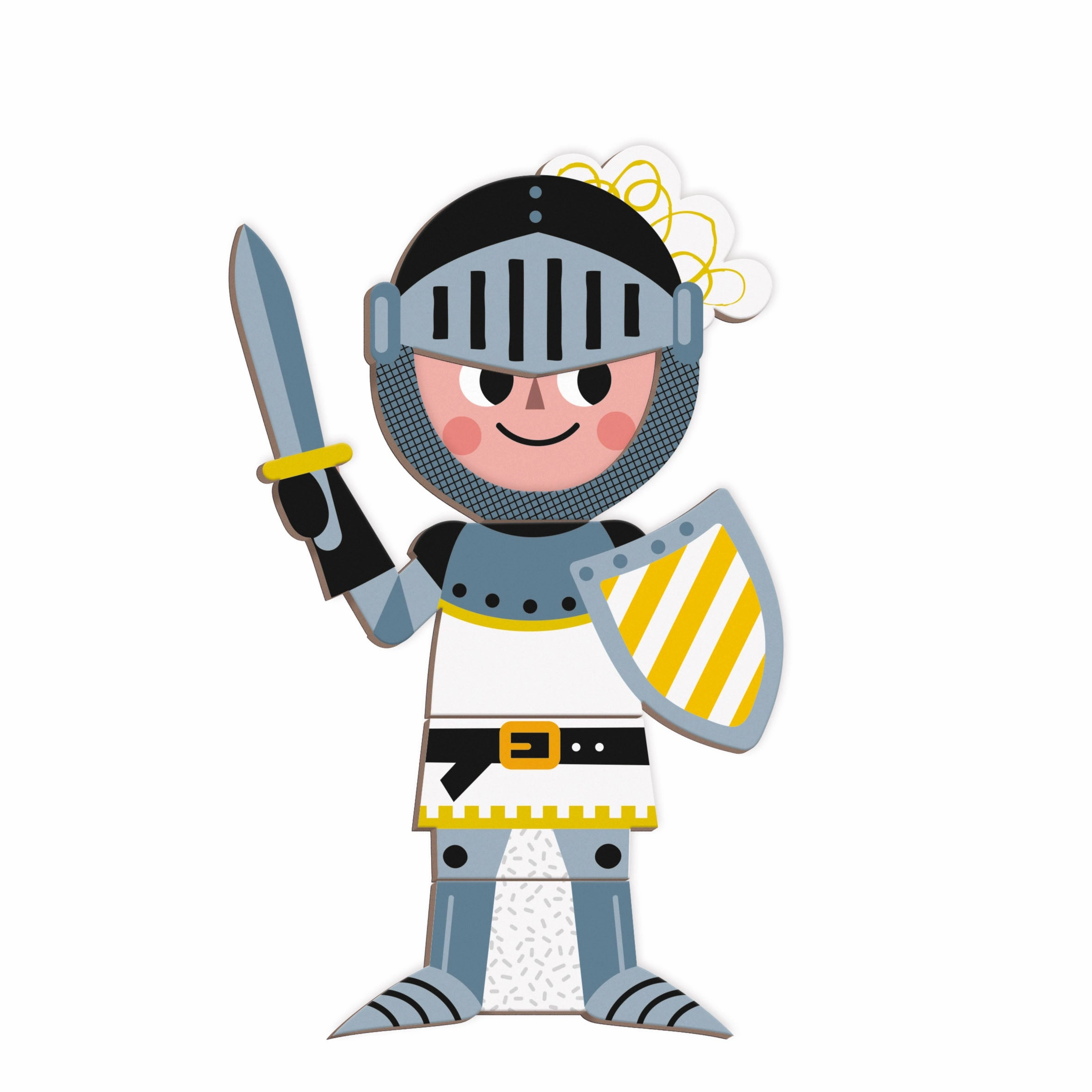 Janod Magnetibook Boys Costumes