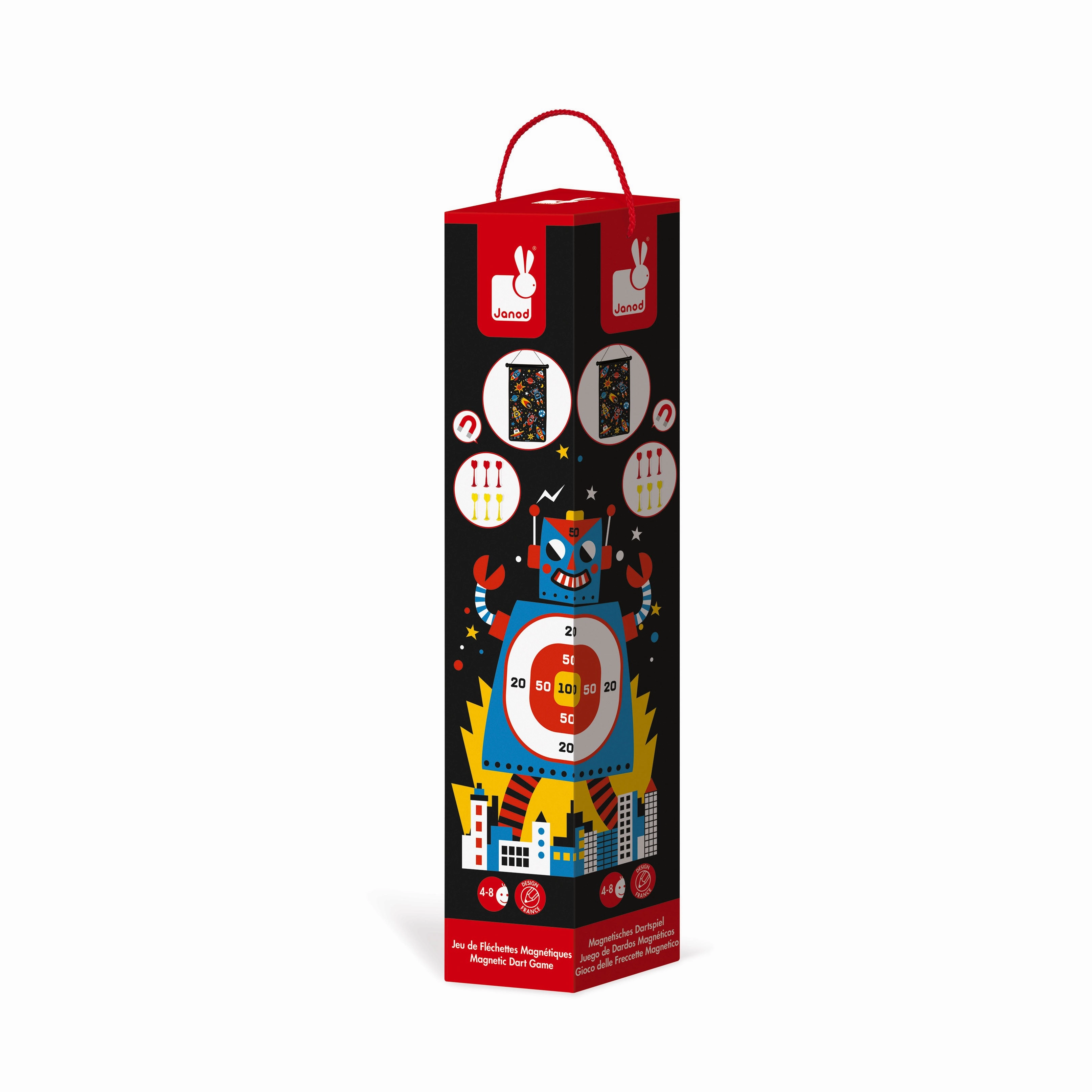 Janod Magnetic Dart Game - Robots
