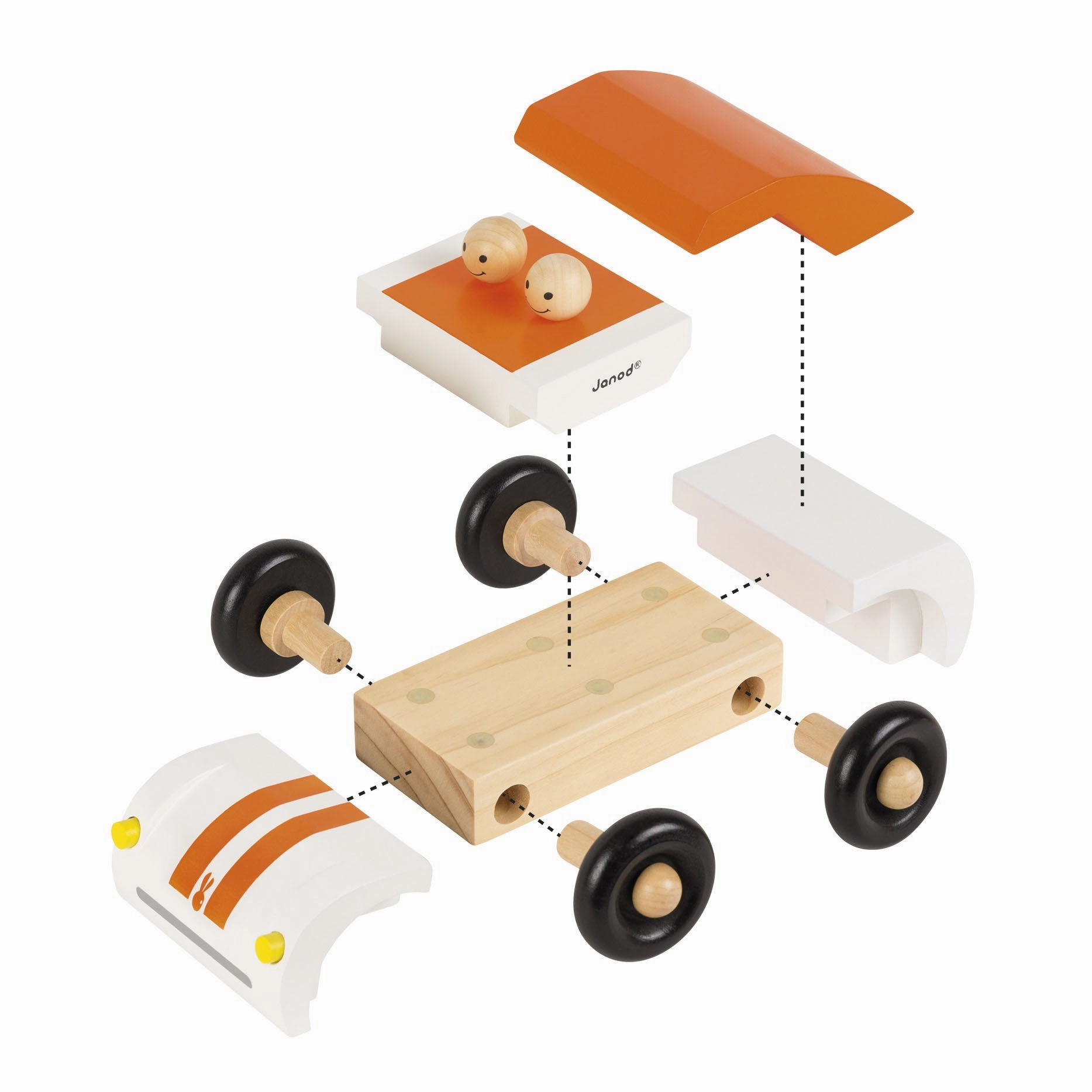 Janod Magnetic Roadster