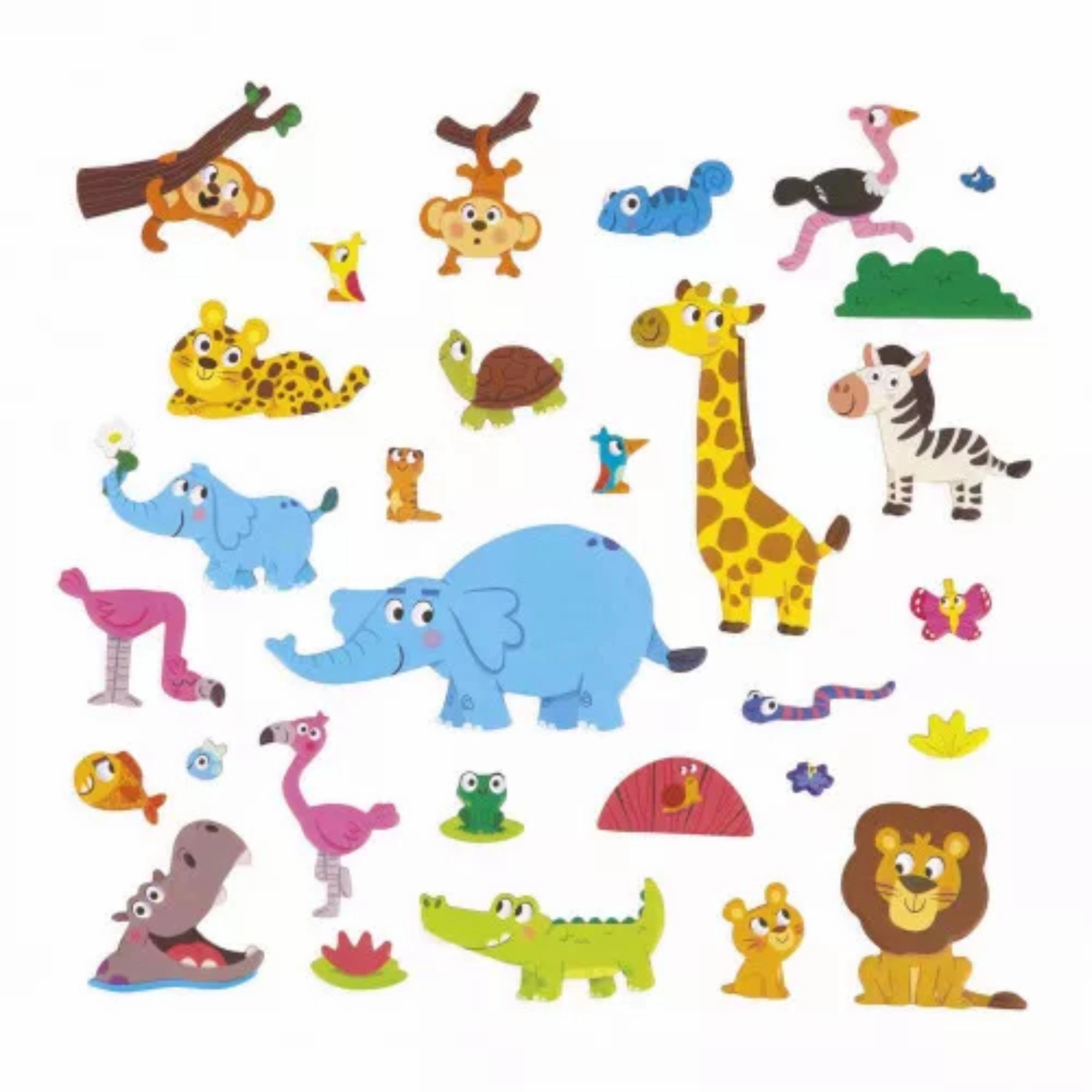 Janod Magnetic Stories C Africa Animals