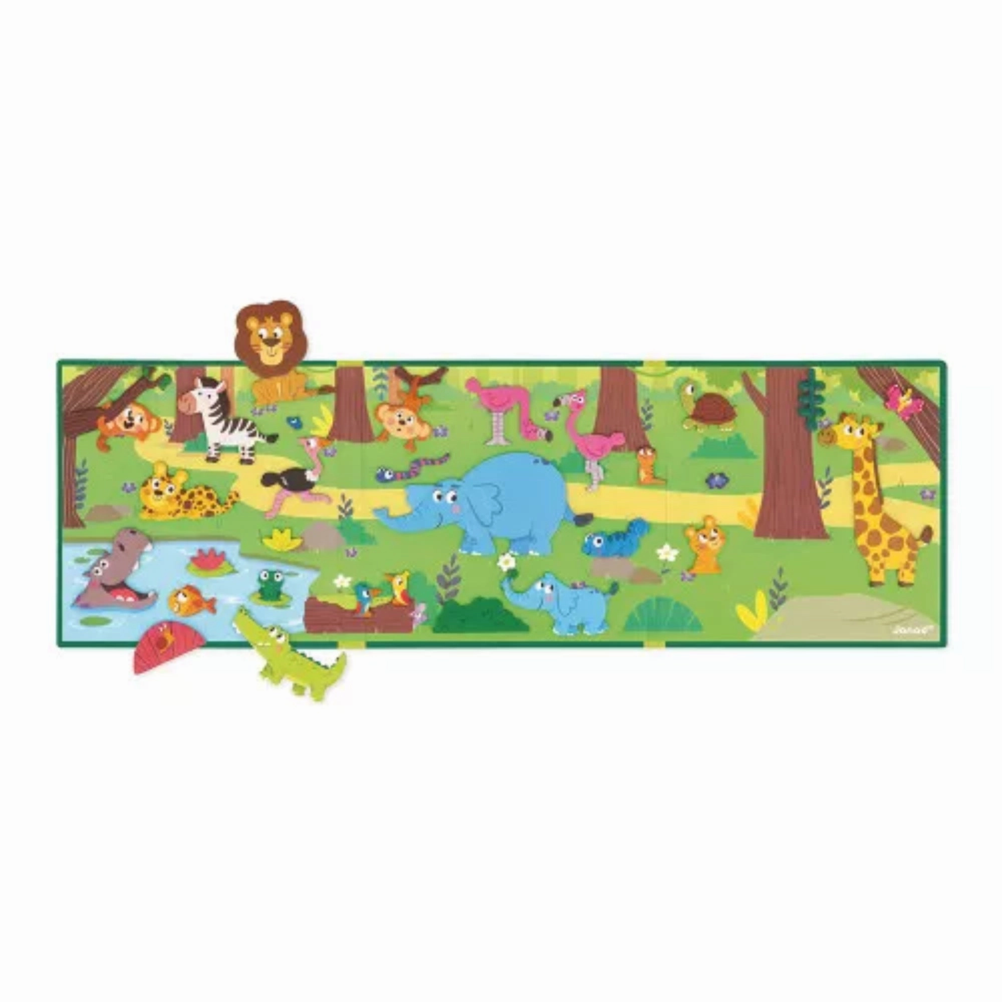Janod Magnetic Stories C Africa Animals