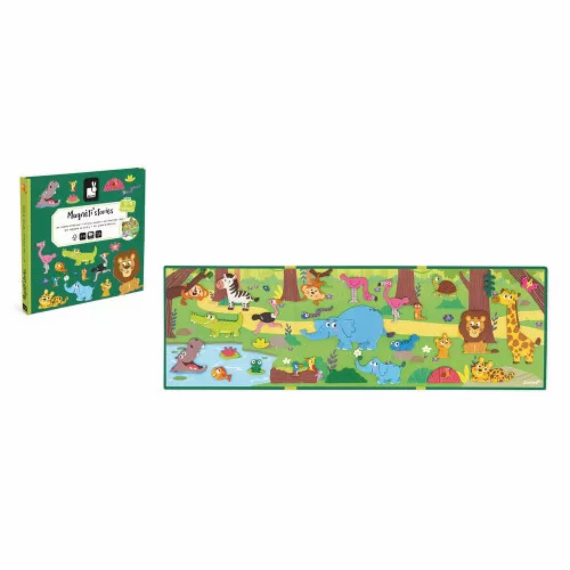 Janod Magnetic Stories C Africa Animals