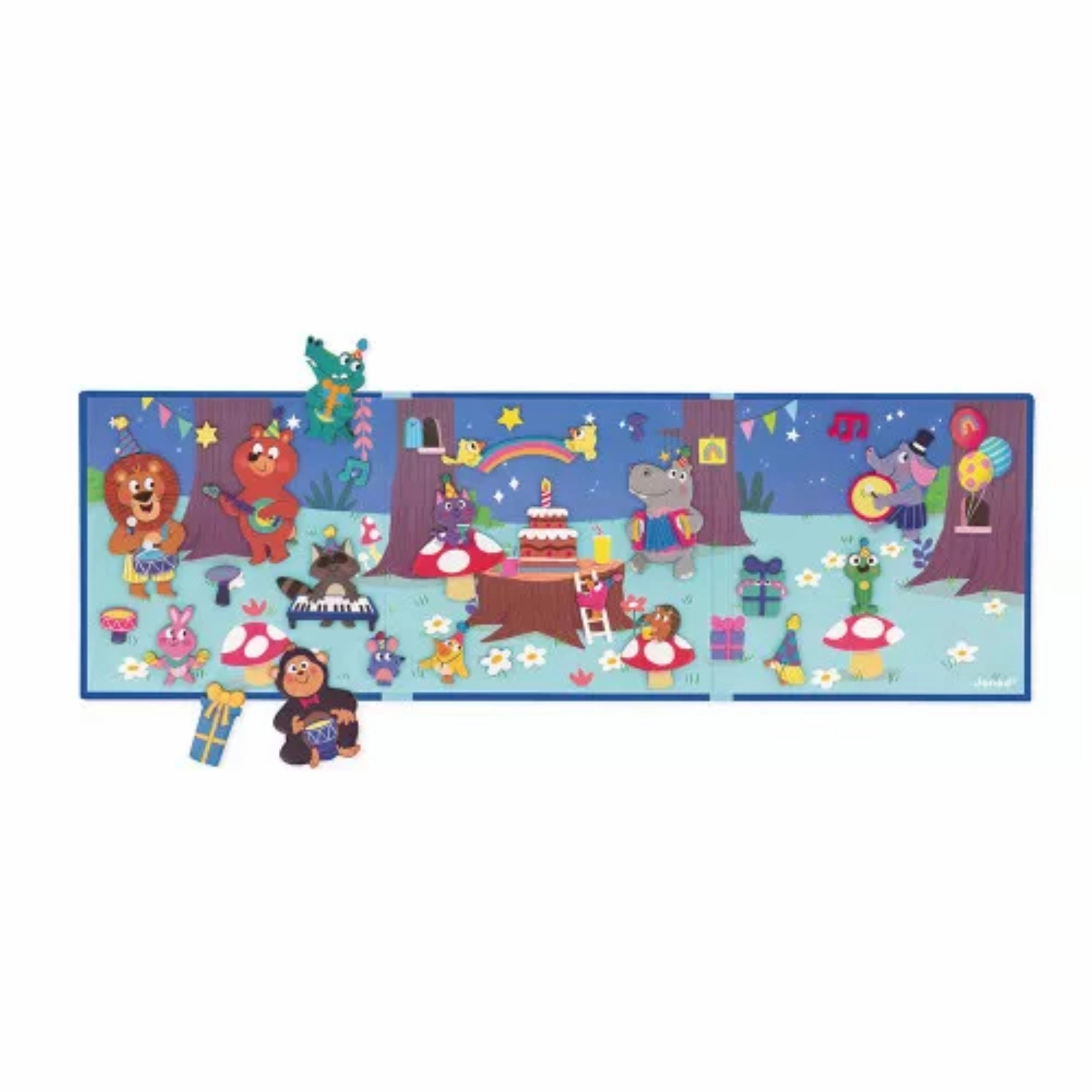 Janod Magnetic Stories C Animal Party