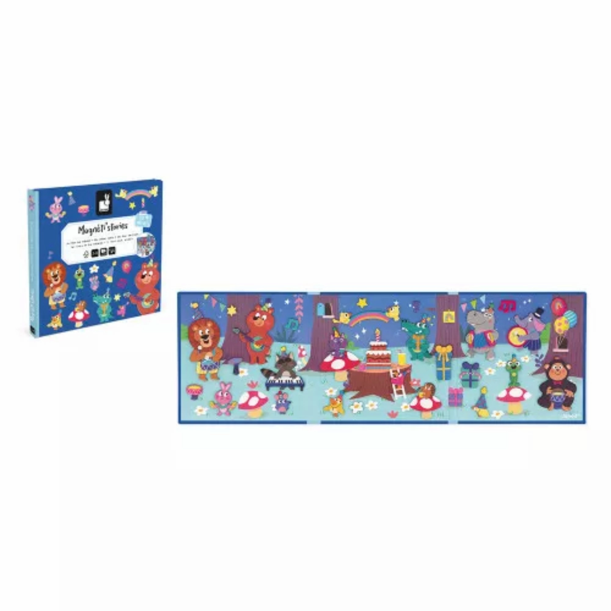 Janod Magnetic Stories C Animal Party