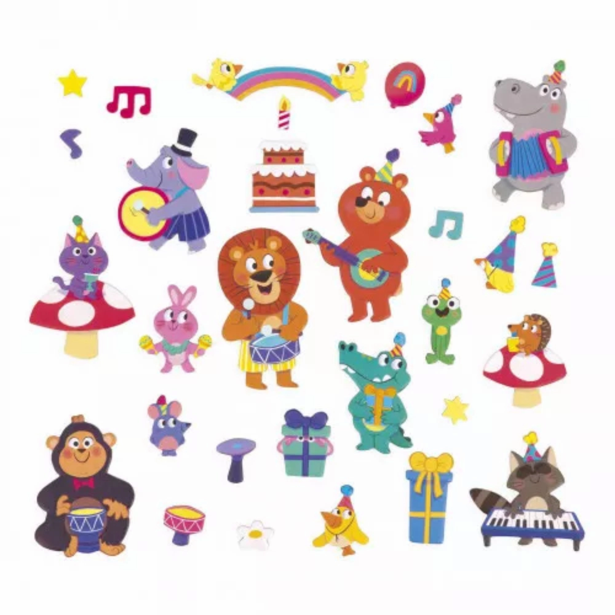 Janod Magnetic Stories C Animal Party