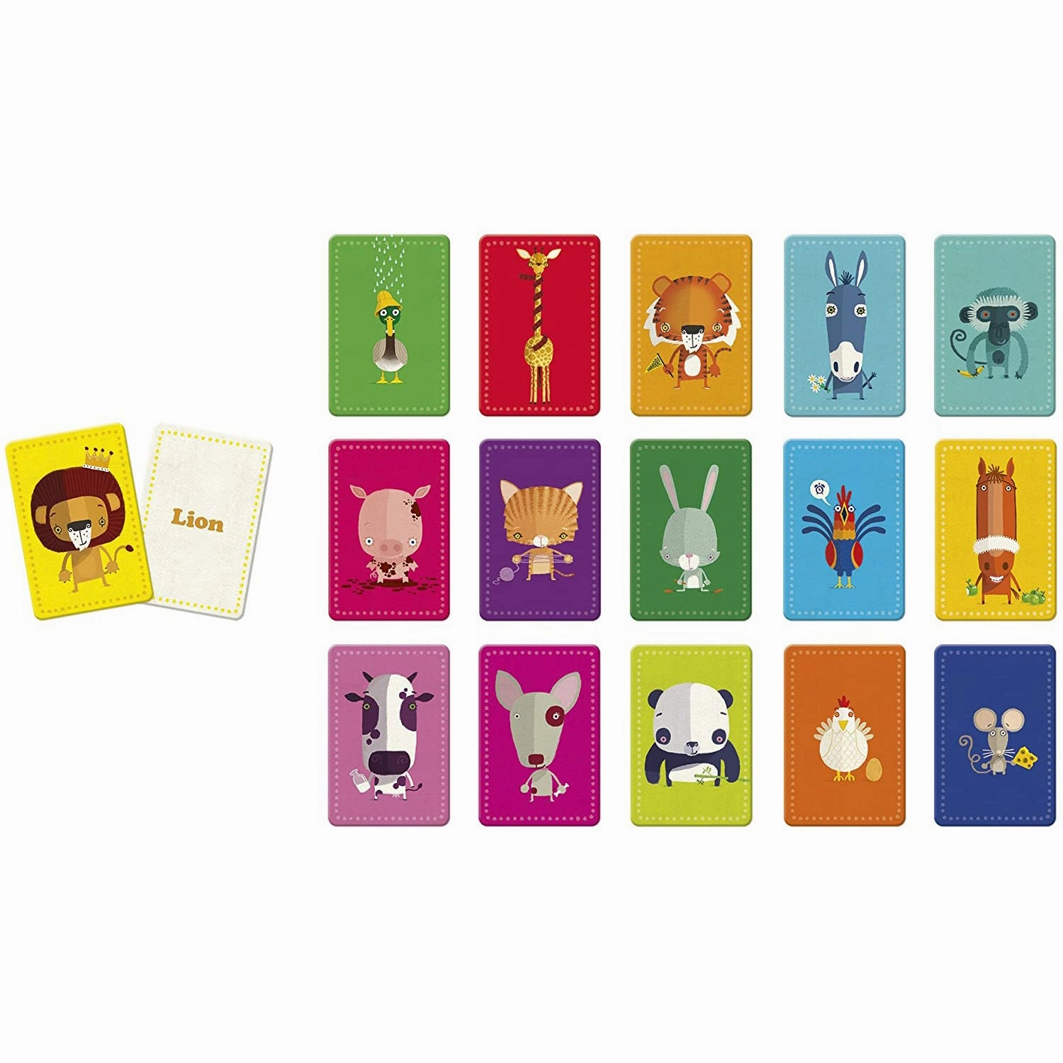 Janod Memory Game - Memo des Mots