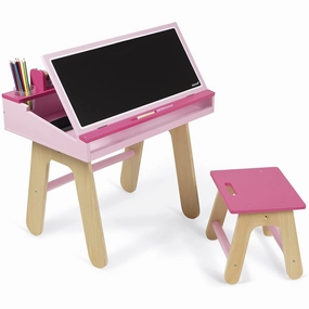 Janod Pink School Desk