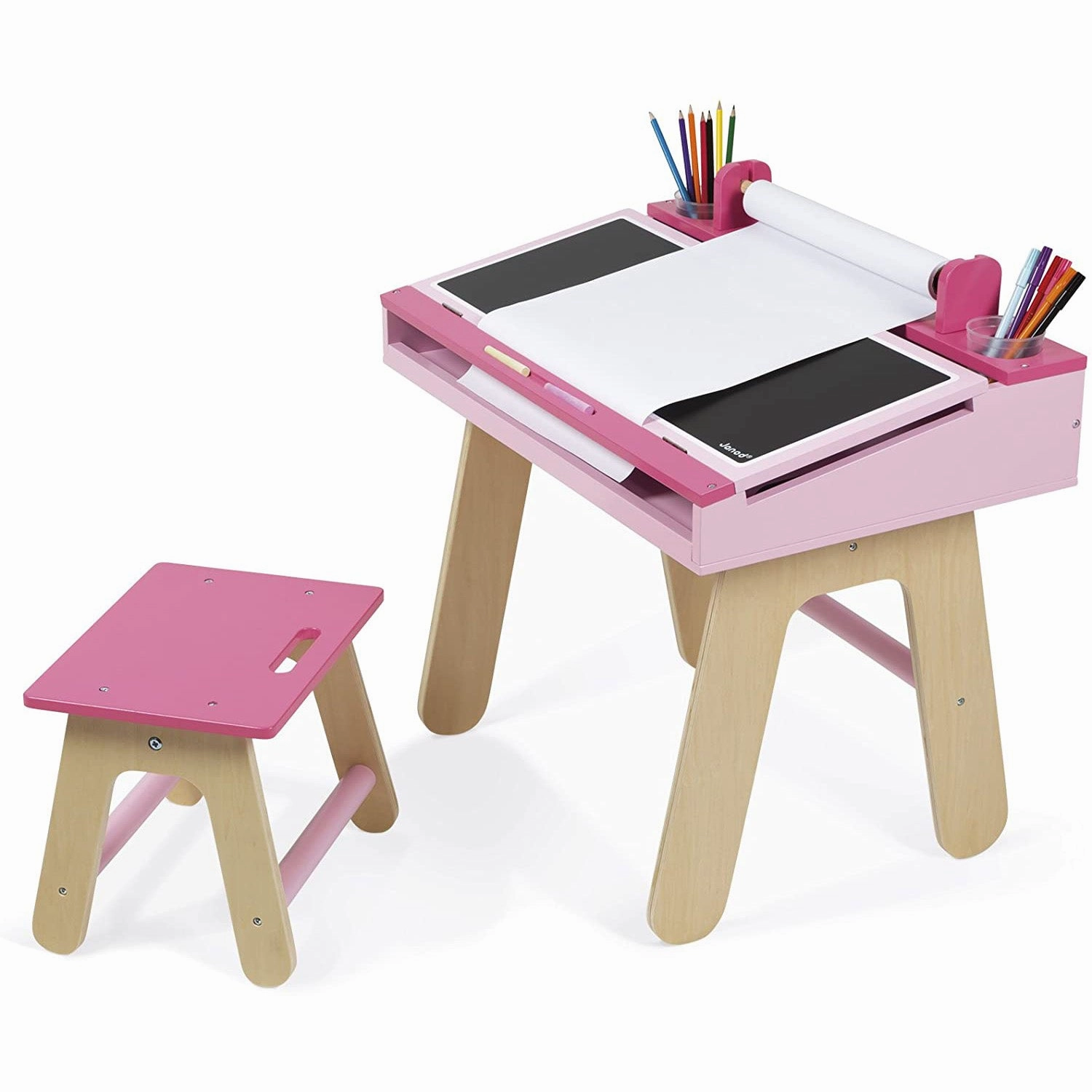 Janod Pink School Desk