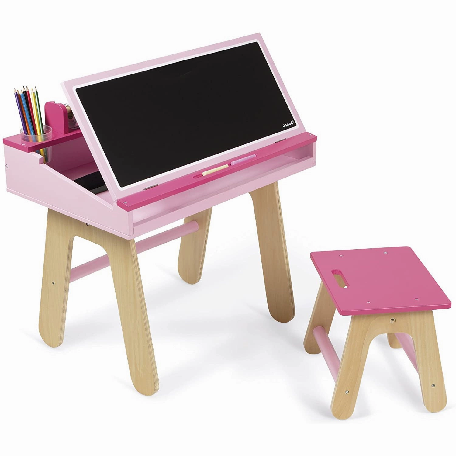 Janod Pink School Desk