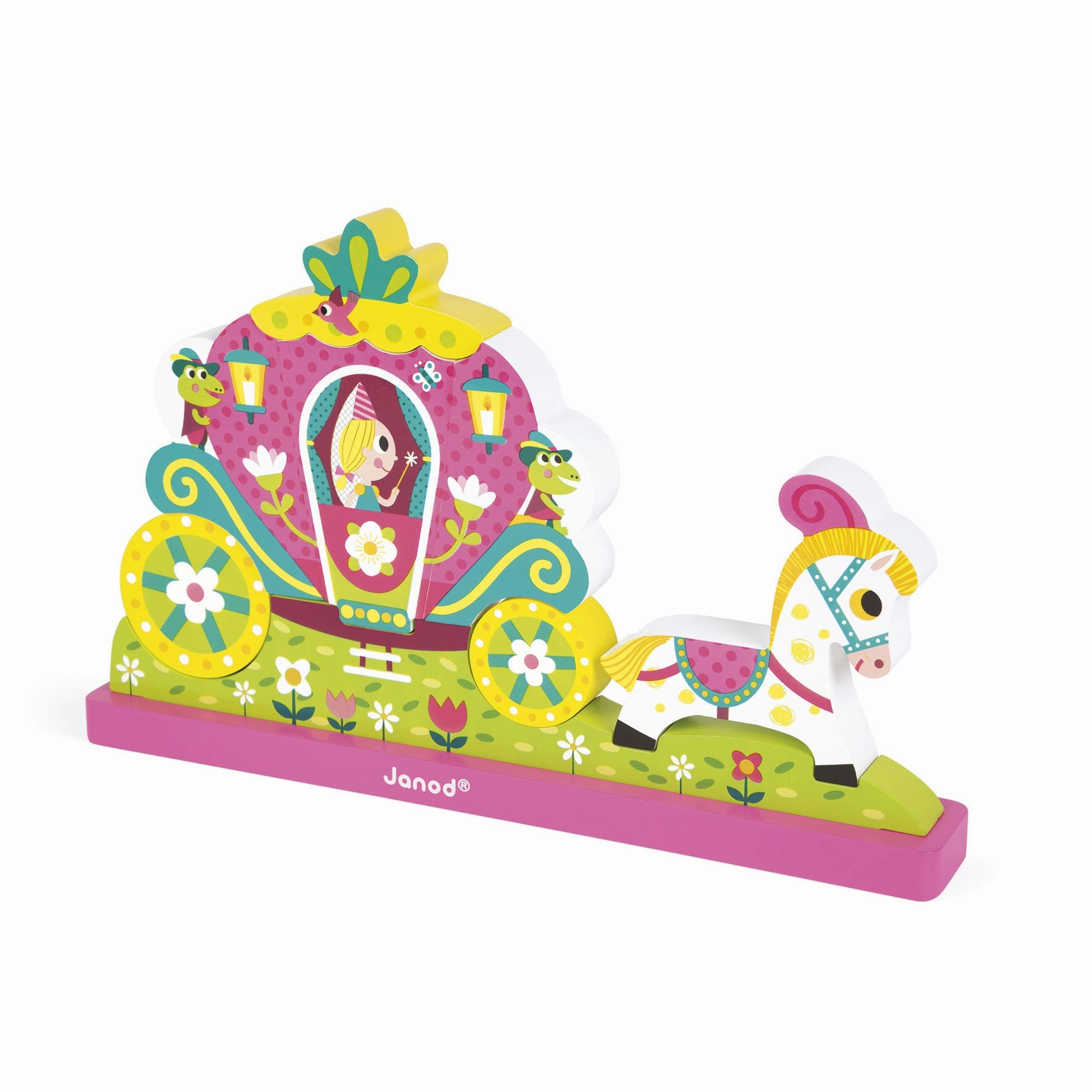 Janod Princess Magnetic Vertical Puzzle
