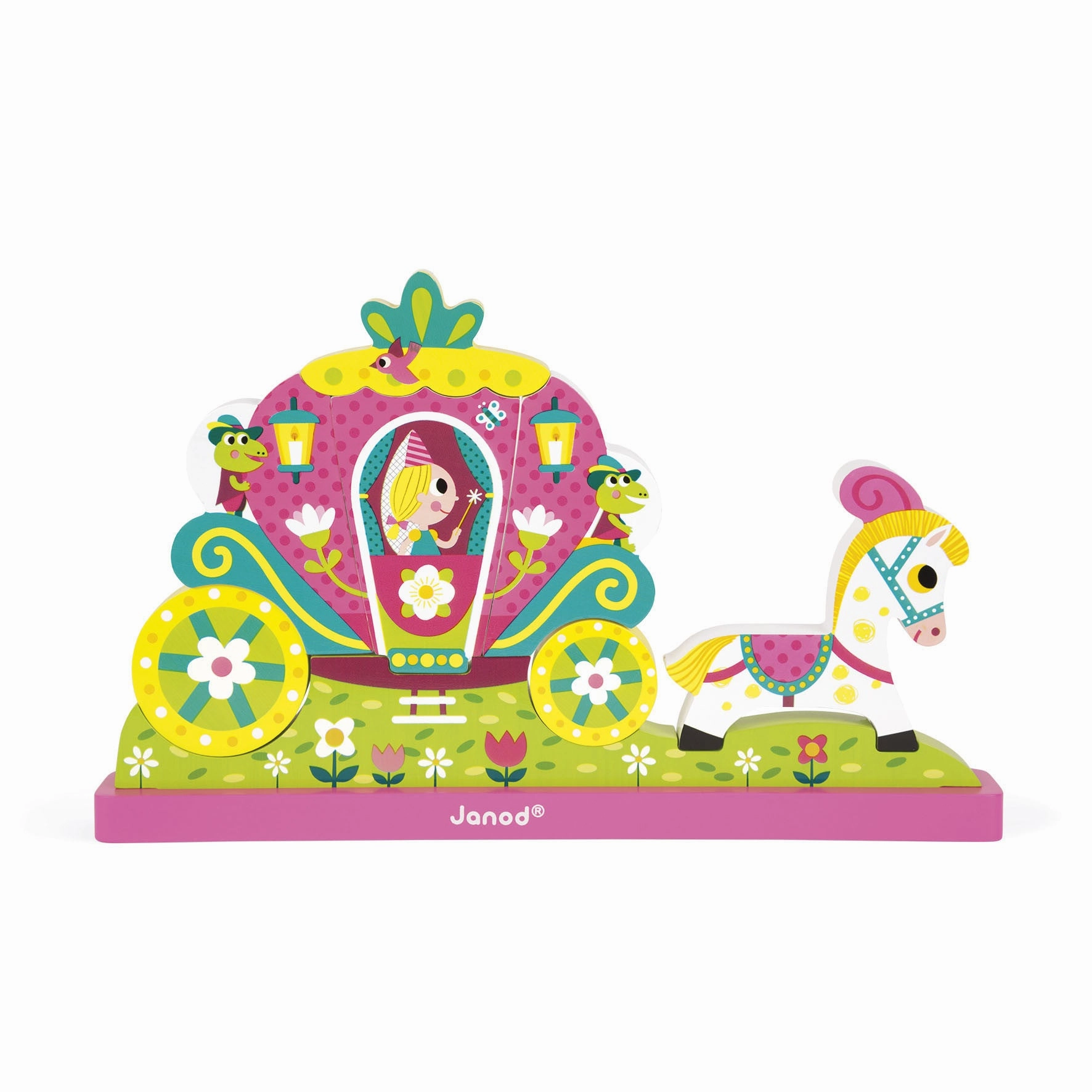 Janod Princess Magnetic Vertical Puzzle