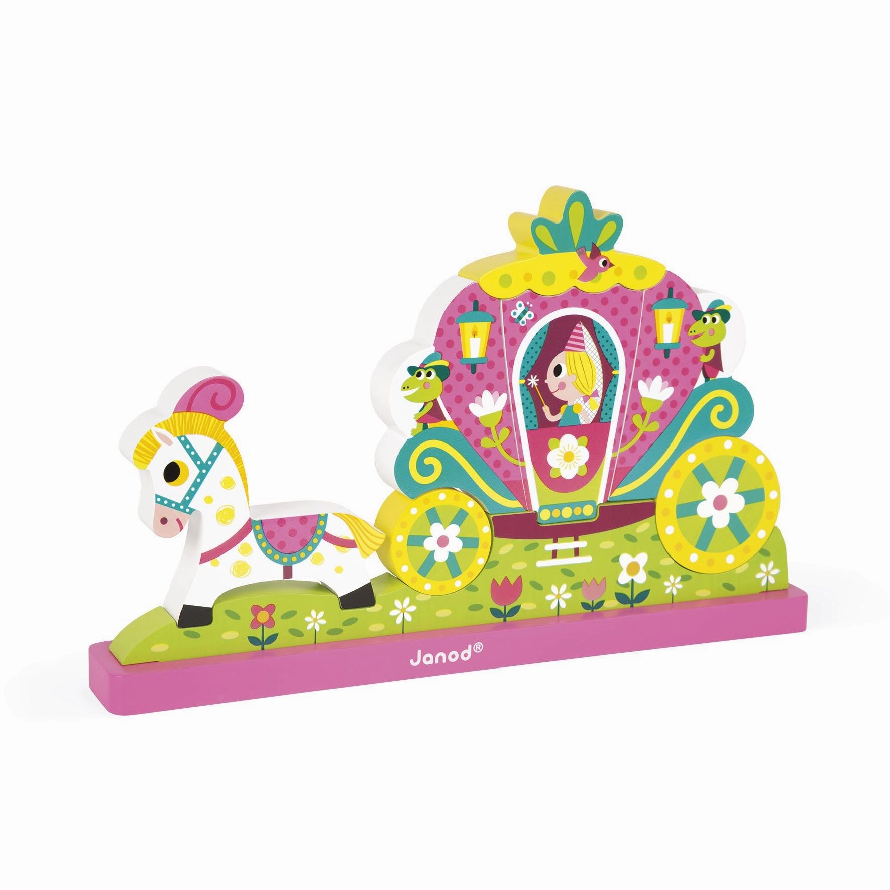 Janod Princess Magnetic Vertical Puzzle