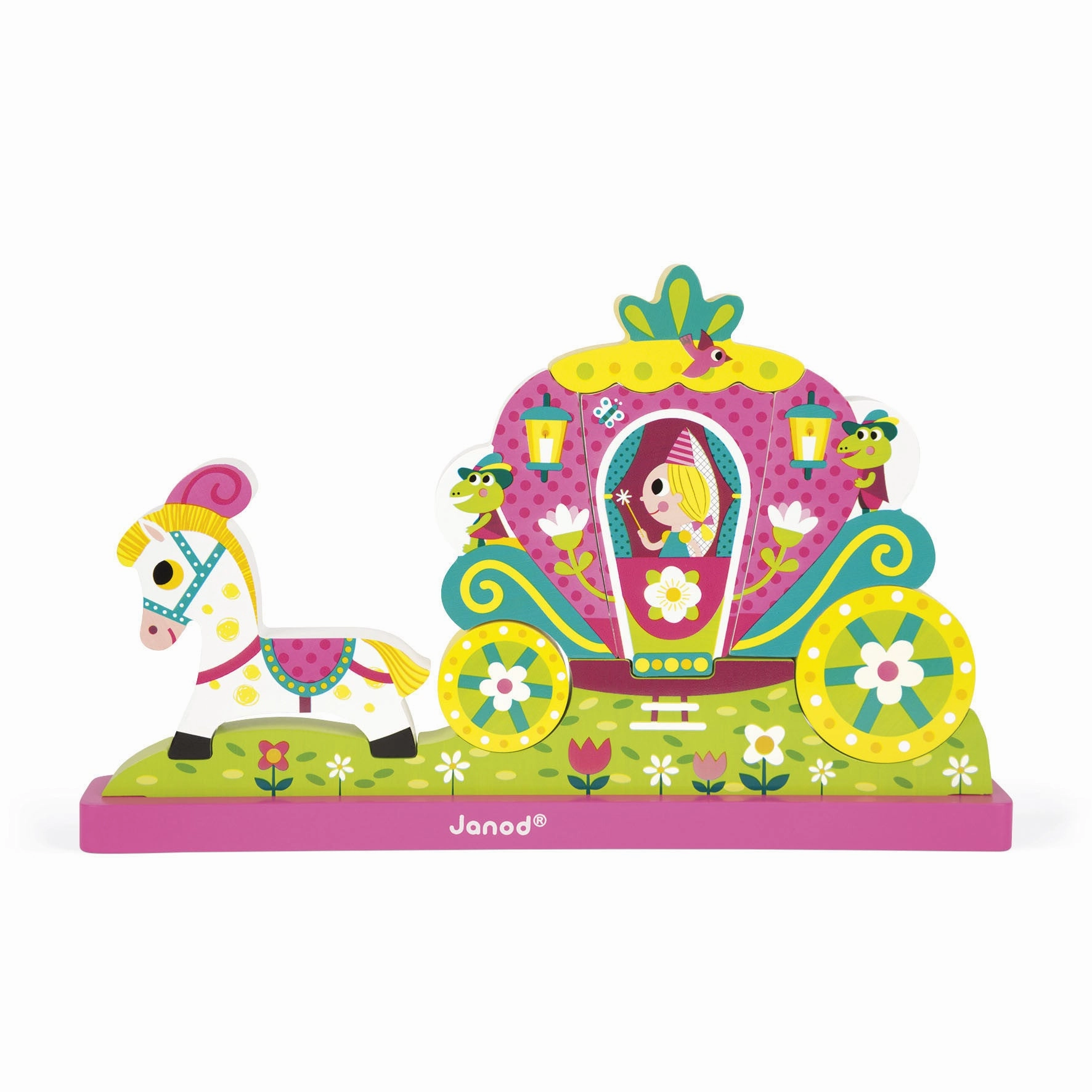 Janod Princess Magnetic Vertical Puzzle