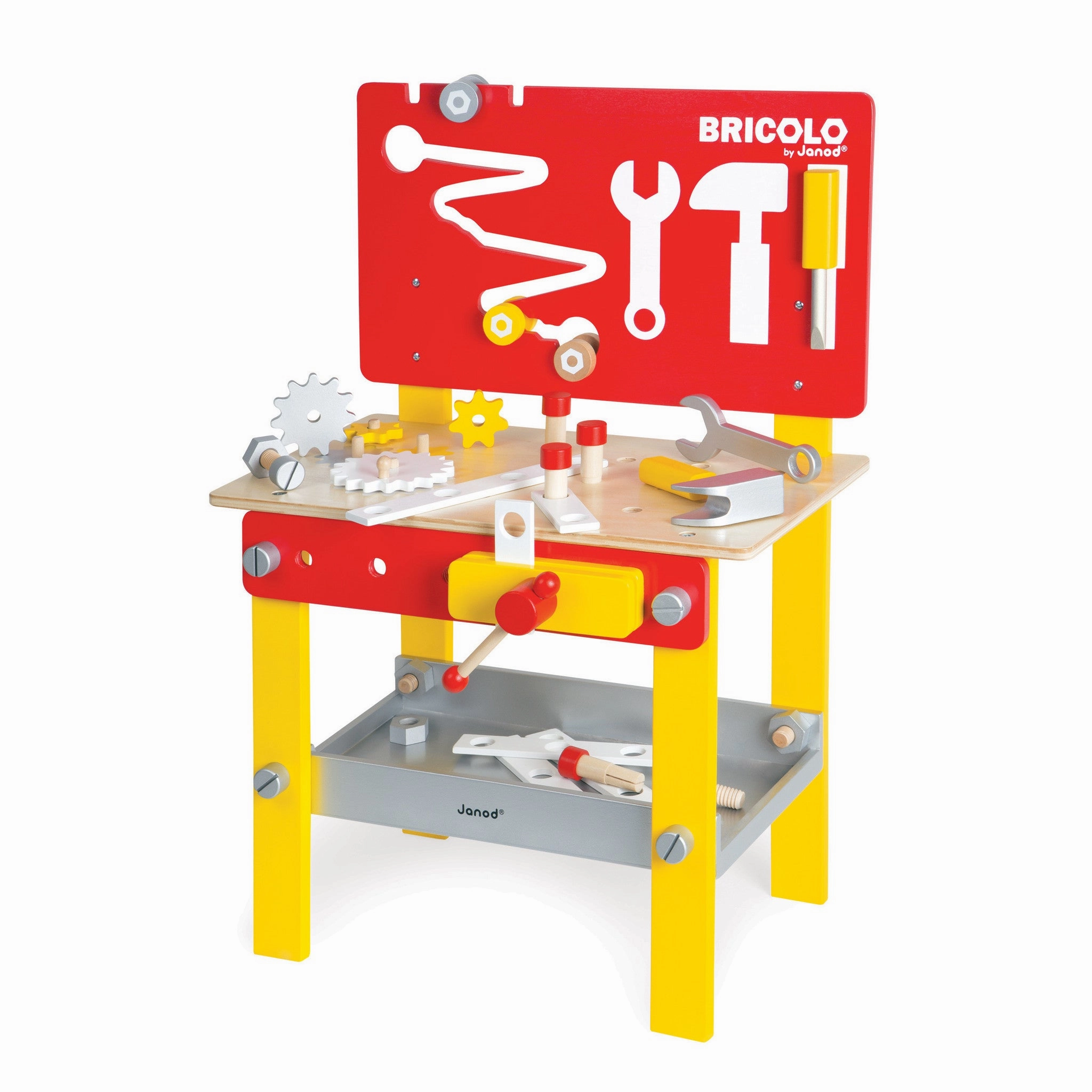 Janod Redmaster DIY Wooden Workbench