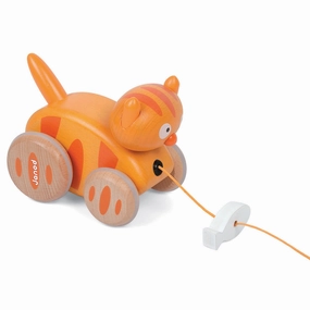 Janod Zigolos Pull Along Cat