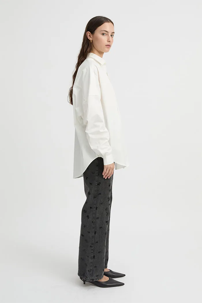 Jeanne Shirt White