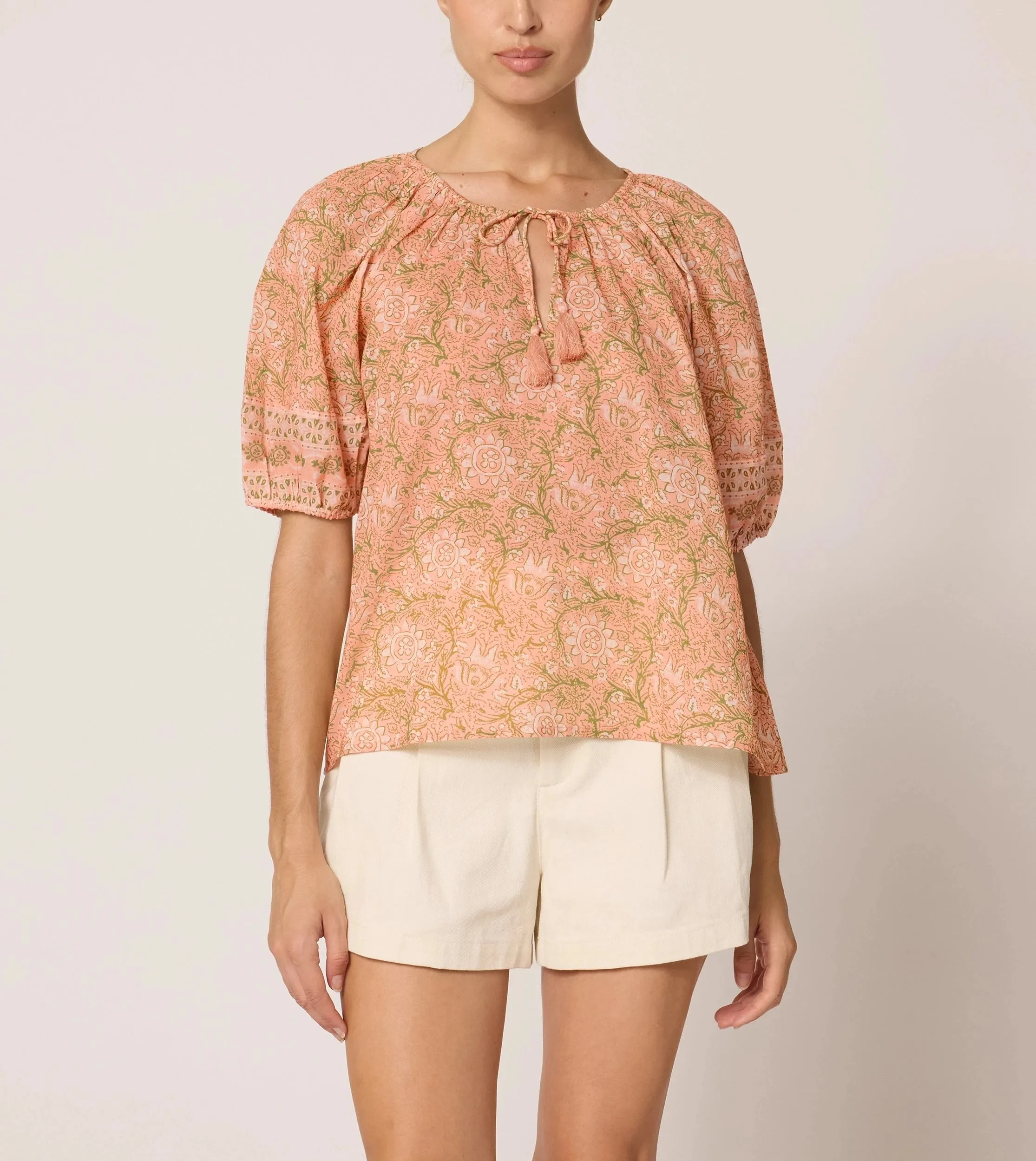 Johana Blouse | Cecil Blush
