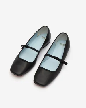 Jude Mary Jane Leather Flats