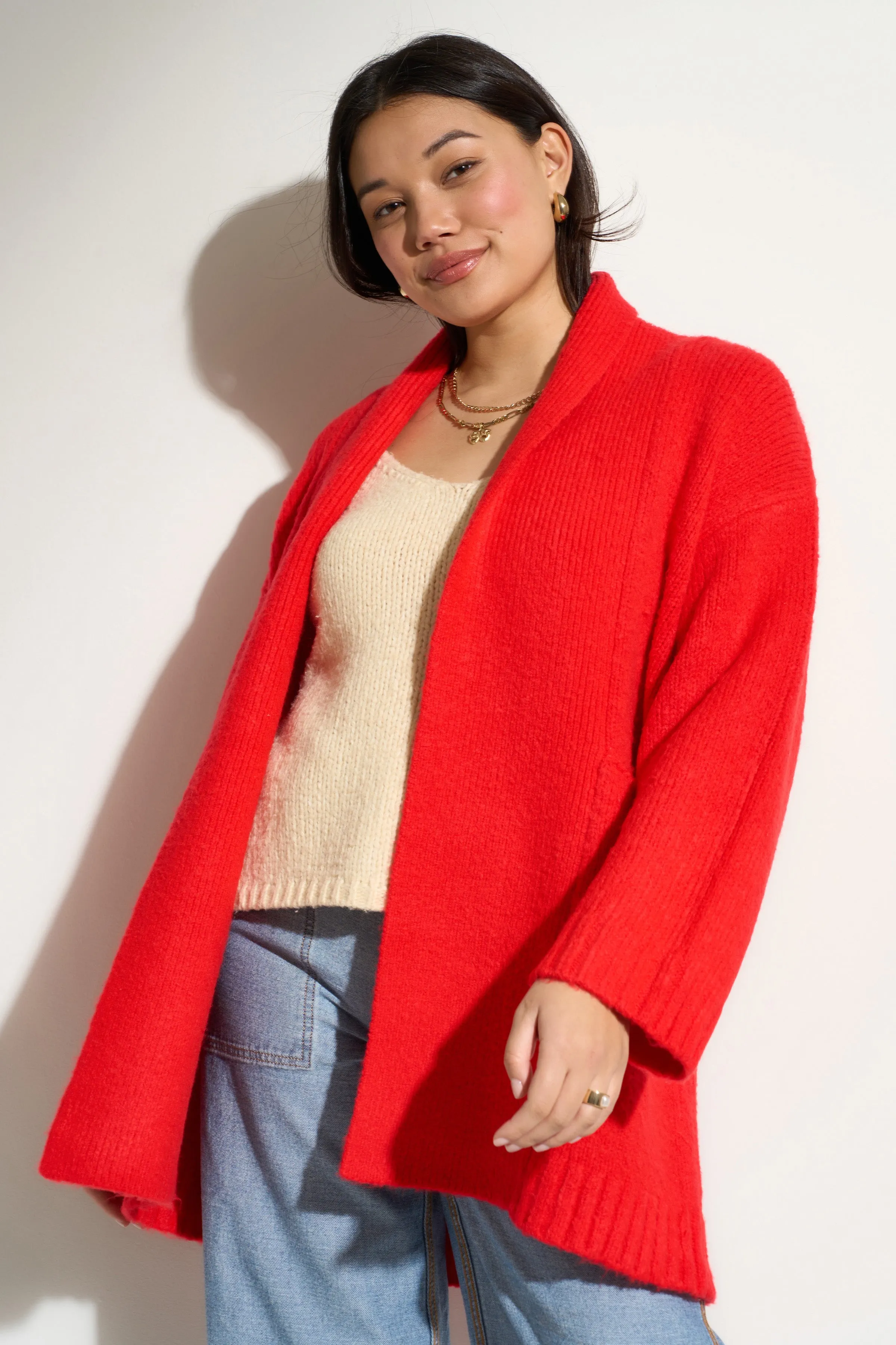 Juliet Cardigan - Red