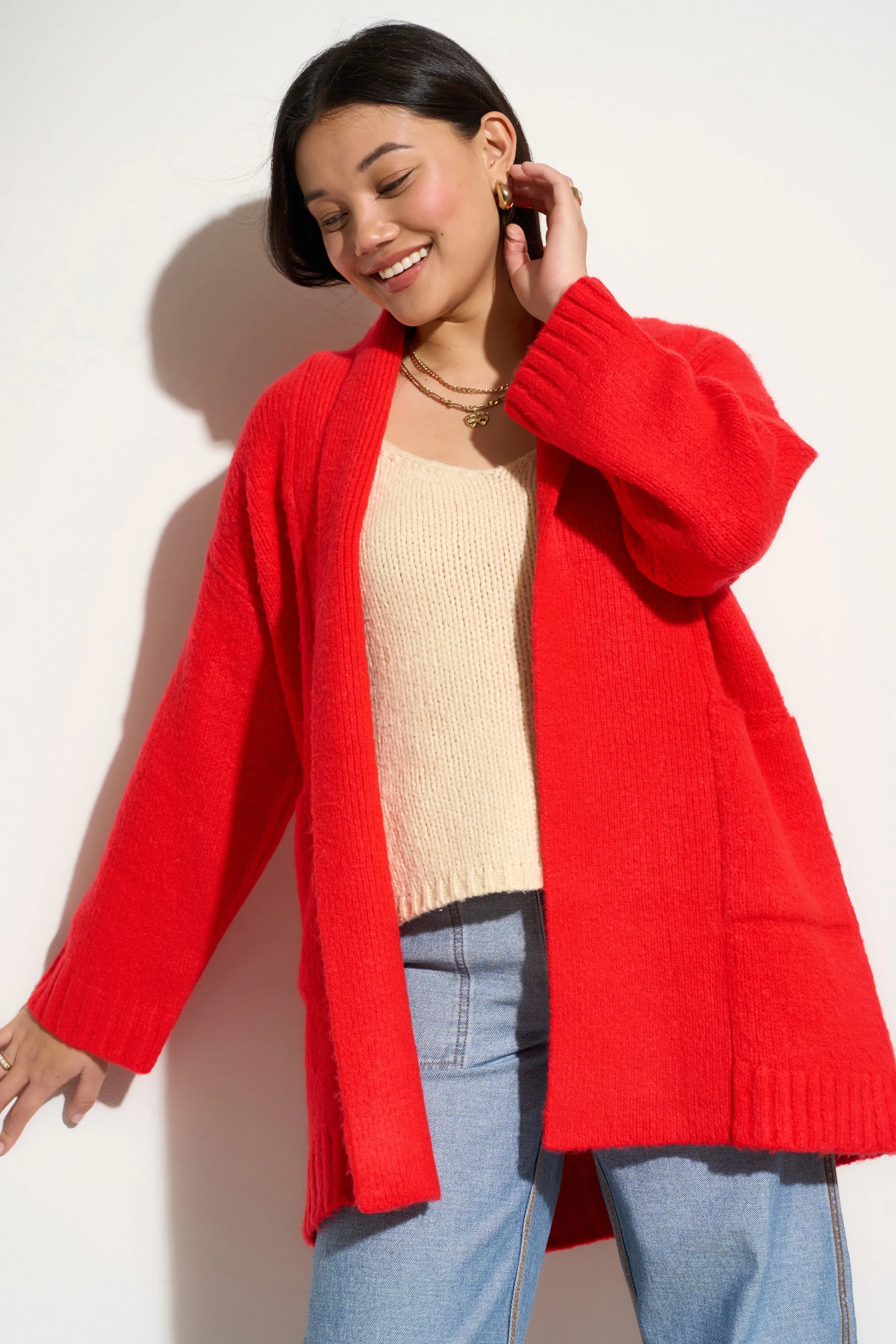 Juliet Cardigan - Red