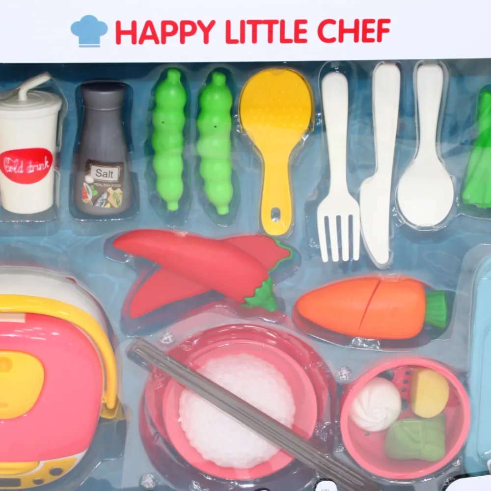 Kids Kitchen Playset  Pretend Cooking Toy Set