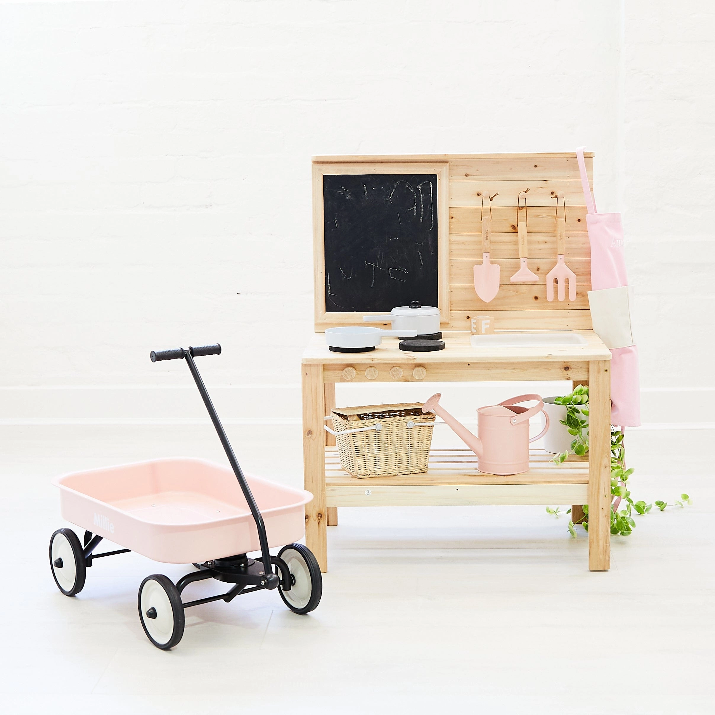 Kids Steel Toy Wagon