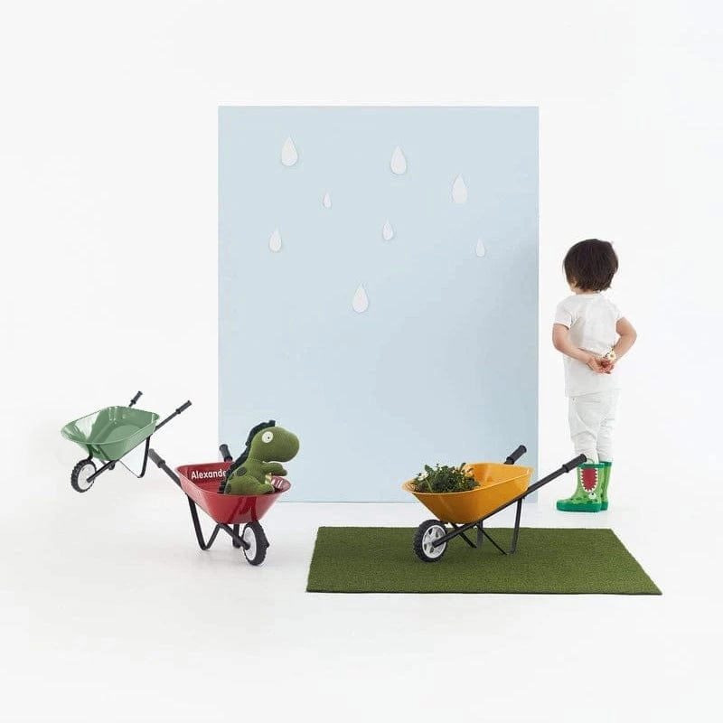 Kids Steel Toy Wheelbarrow