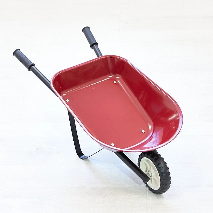 Kids Steel Toy Wheelbarrow