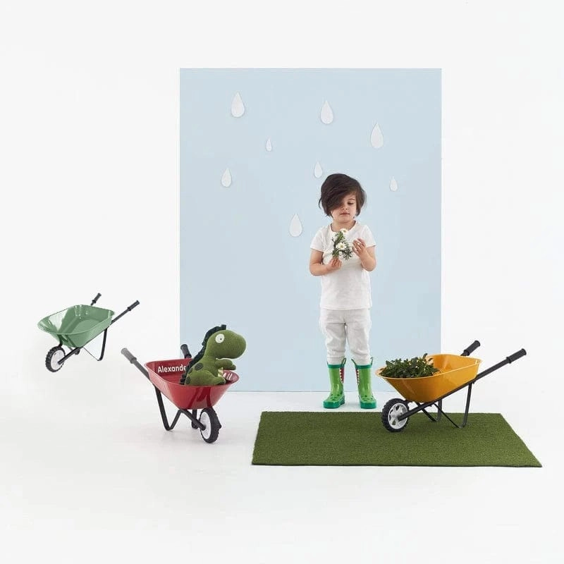 Kids Steel Toy Wheelbarrow