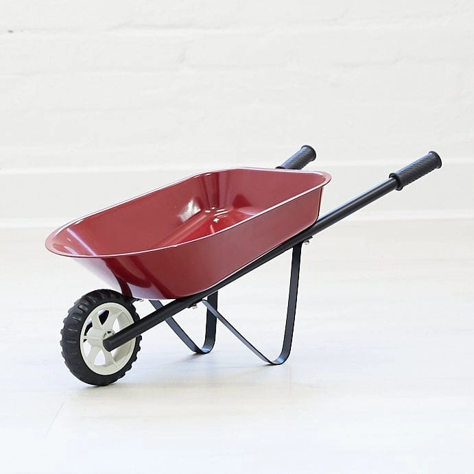 Kids Steel Toy Wheelbarrow