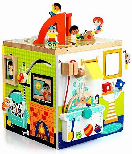 Kids Wooden playhouse box