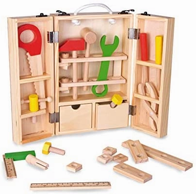 kids wooden Tool Box