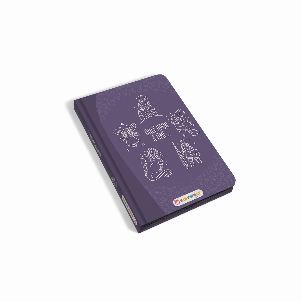 Kidywolf Kidydraw-Mini Drawing Pad 30 Images Once Upon A Time