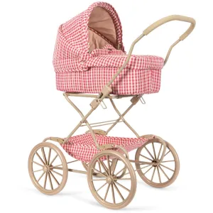 Konges Sl?jd Bubblegum Check Cheeky Doll Pram