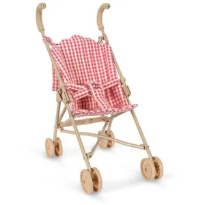 Konges Sl?jd Bubblegum Check Cheeky Doll Stroller