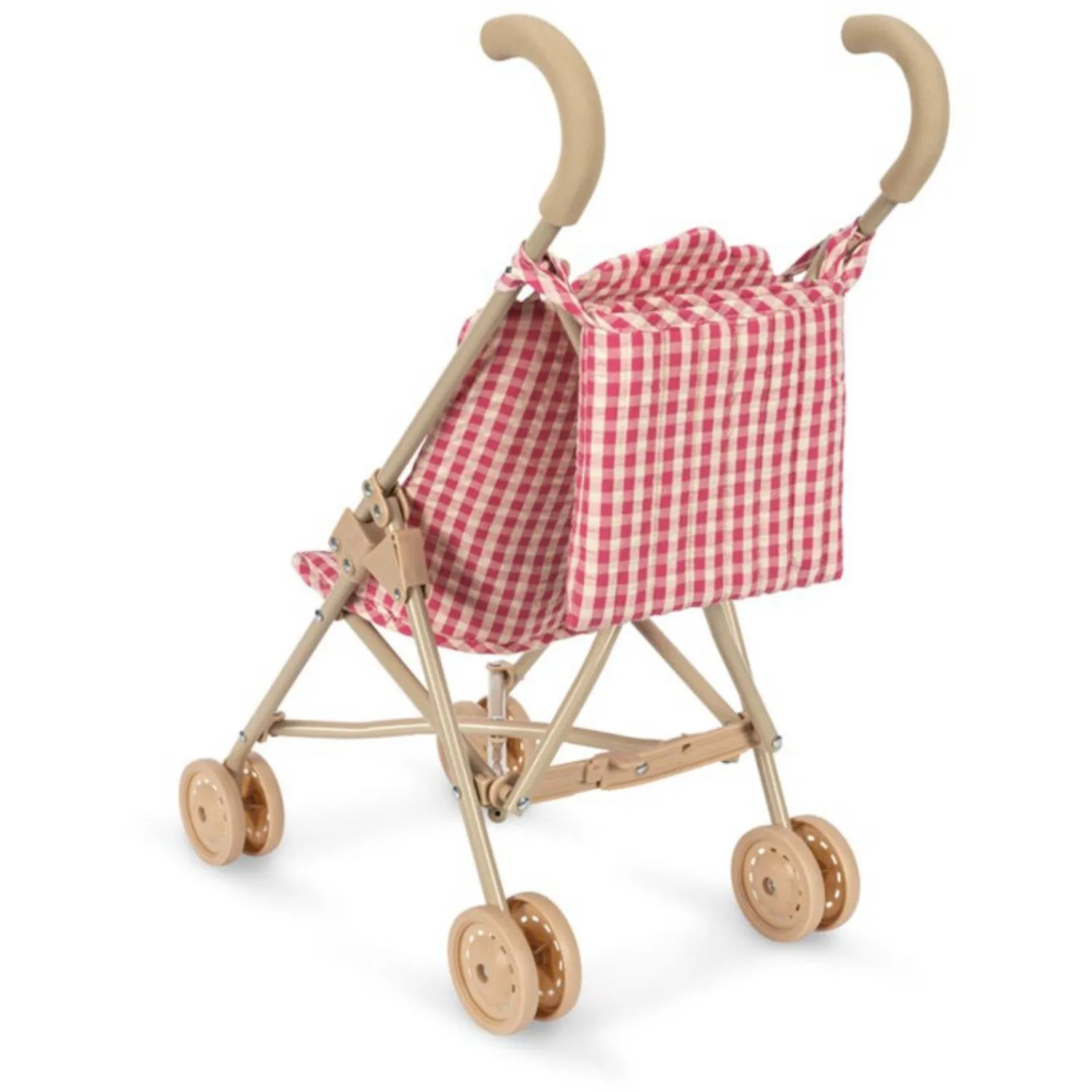 Konges Sl?jd Bubblegum Check Cheeky Doll Stroller