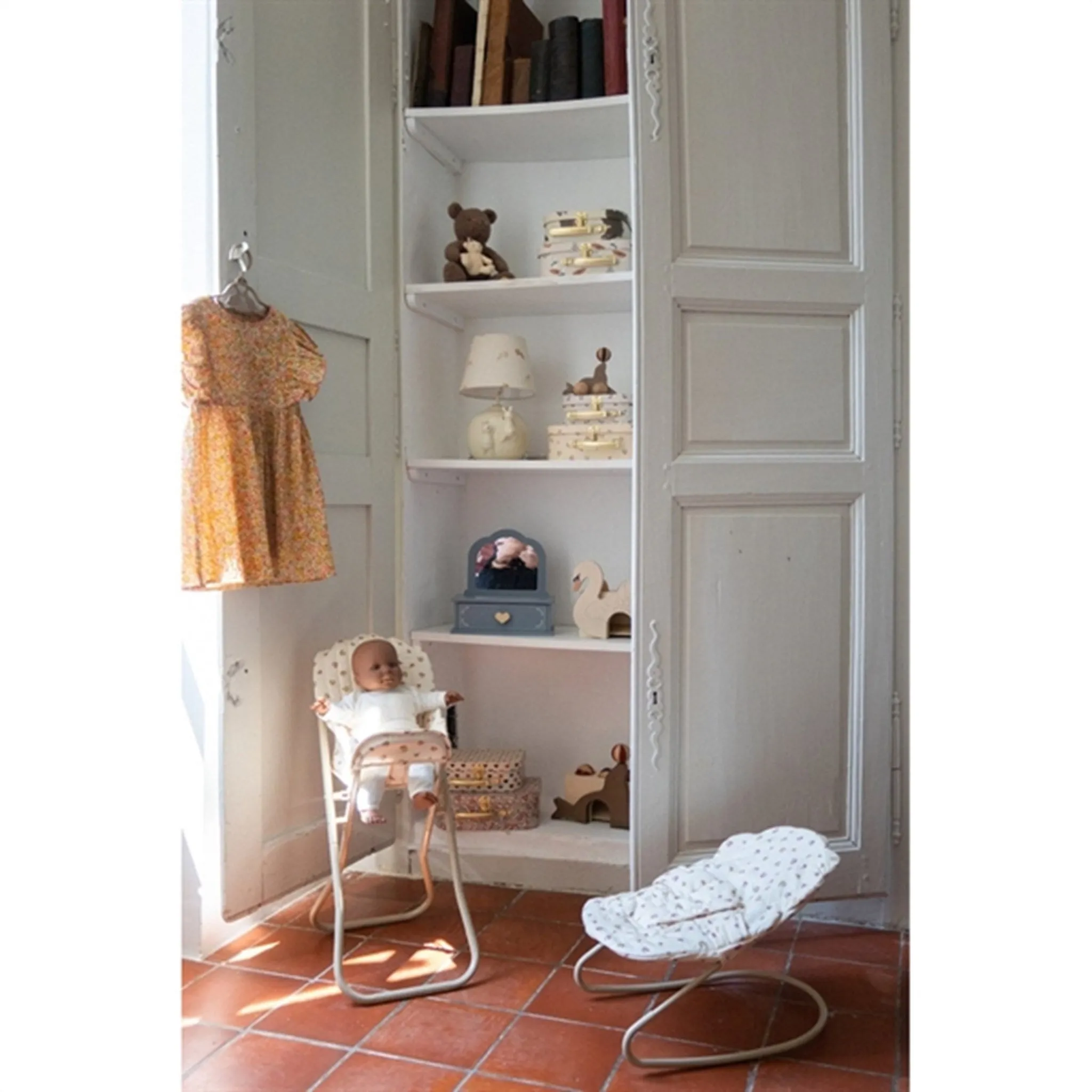Konges Sl?jd Doll Highchair Peonia