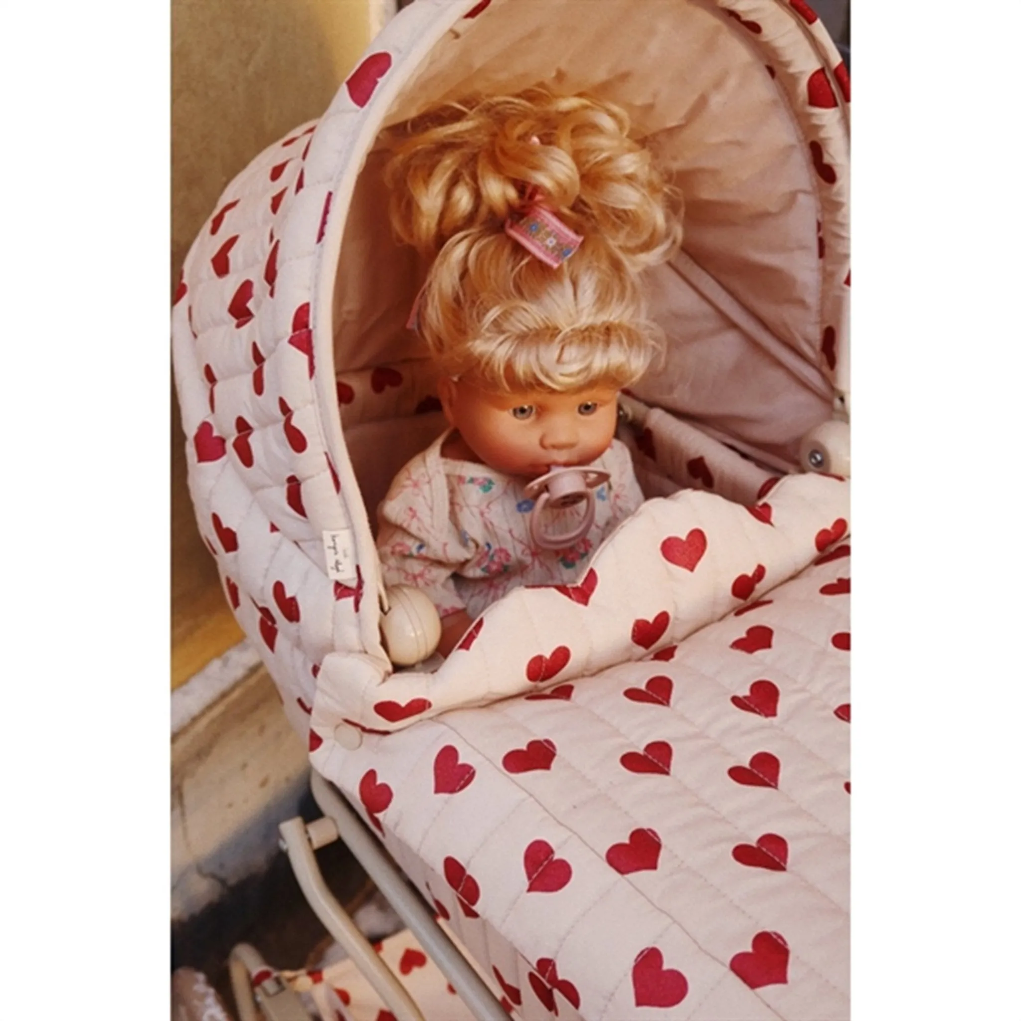 Konges Sl?jd Doll Pram Amour Rouge