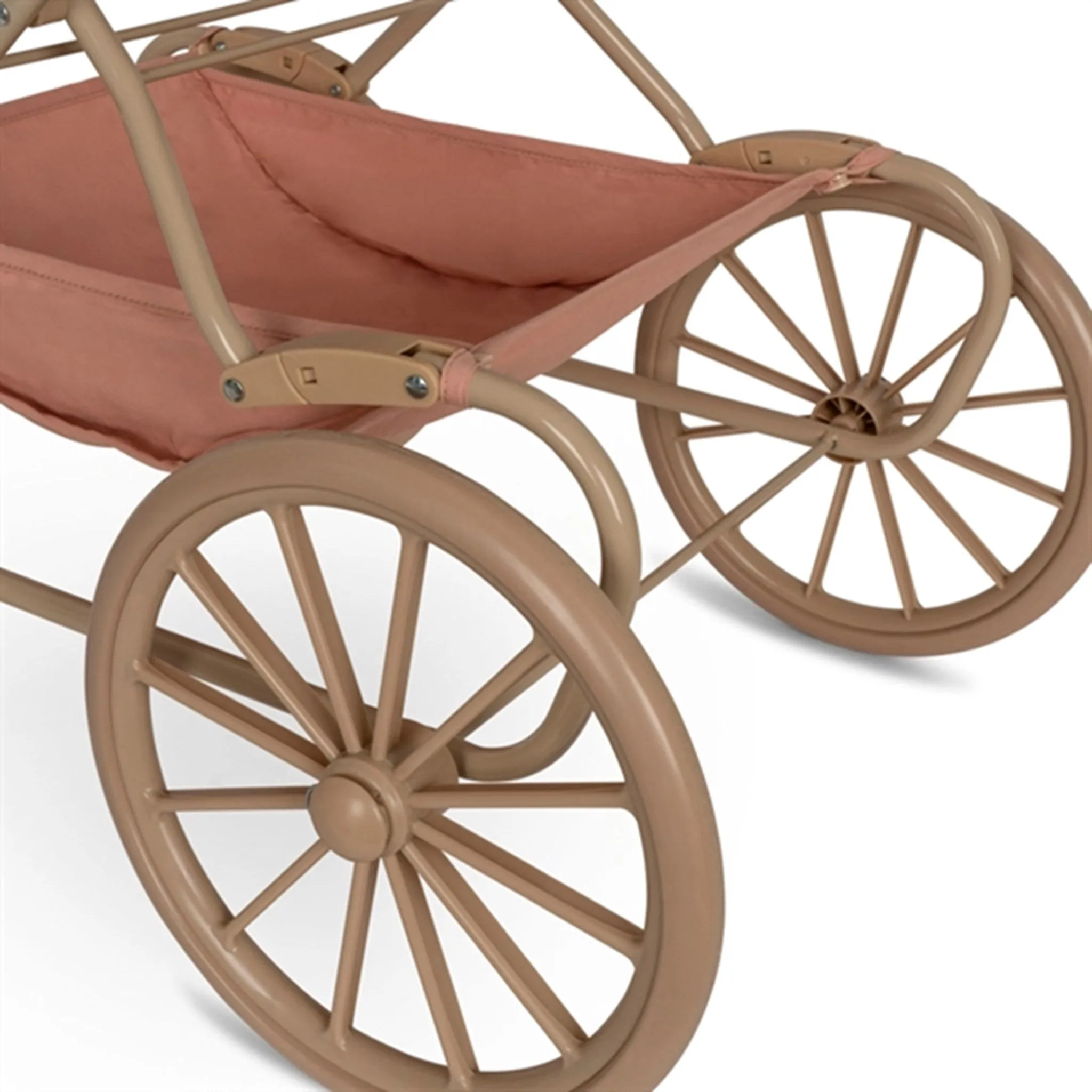 Konges Sl?jd Doll Pram Mahogany Rose