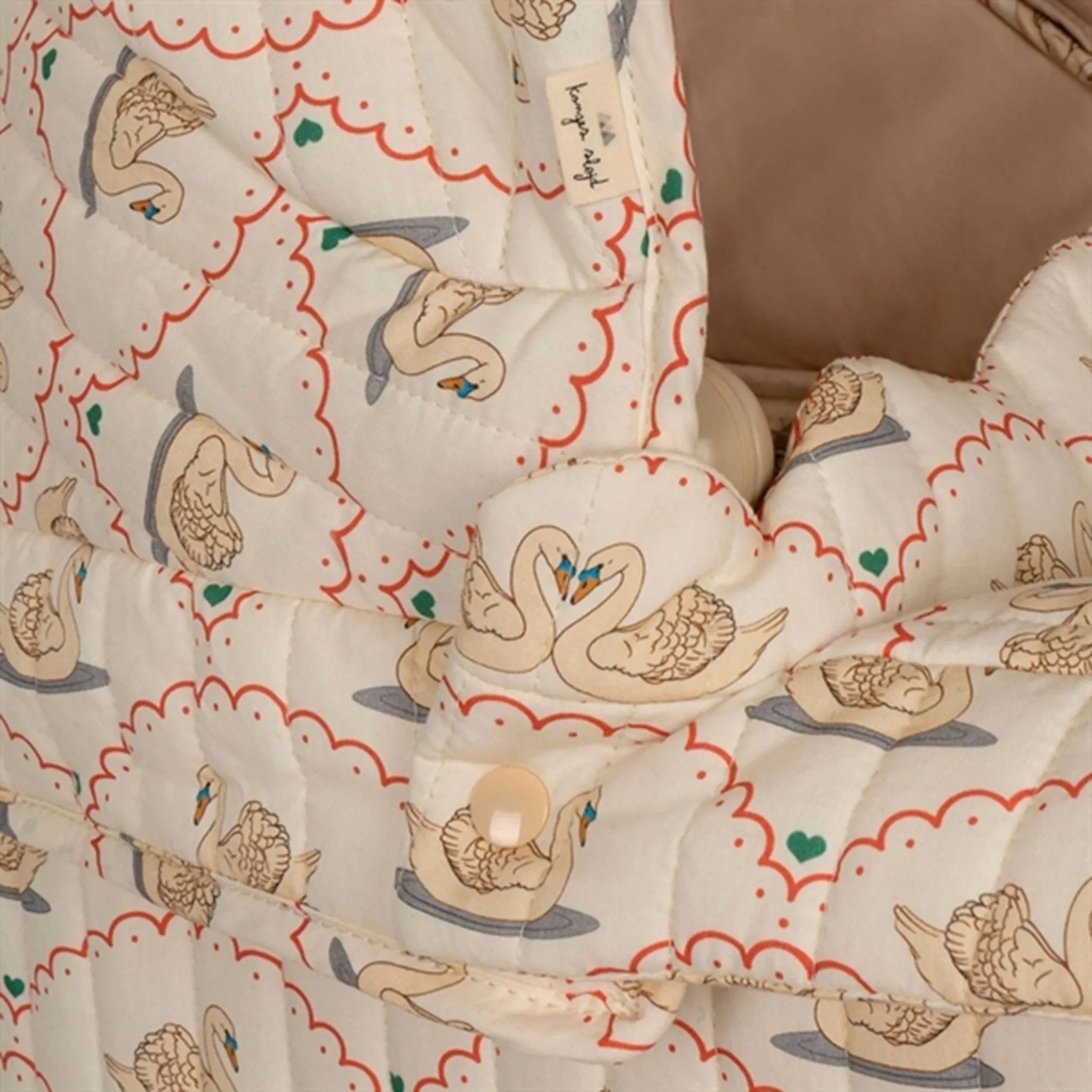 Konges Sl?jd Doll Pram Swan