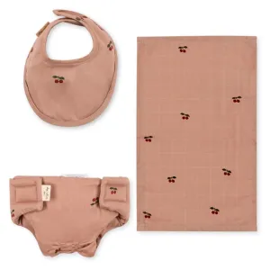 Konges Sl?jd Dukke Doll Nursery Set Cherry Blush
