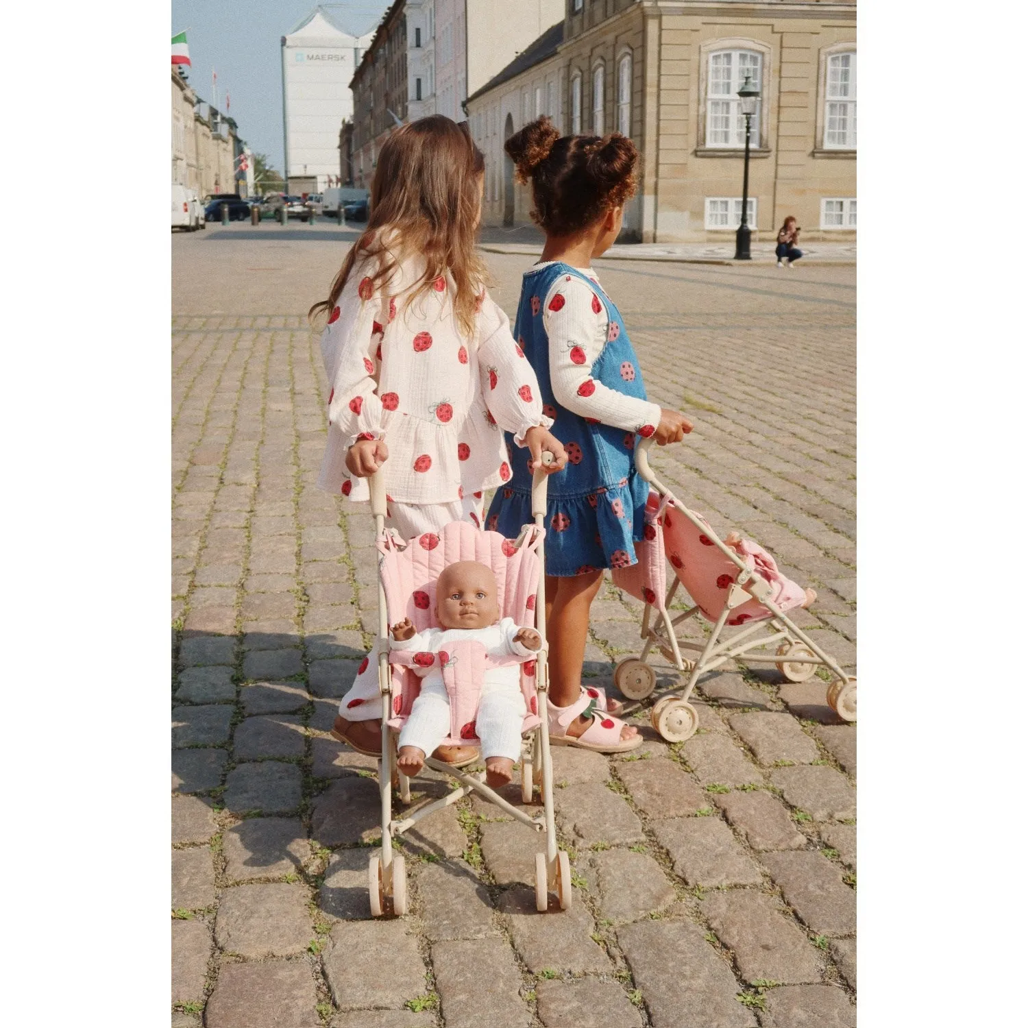 Konges Sl?jd Ladybug Glitter Doll Ladybug Glitter Stroller