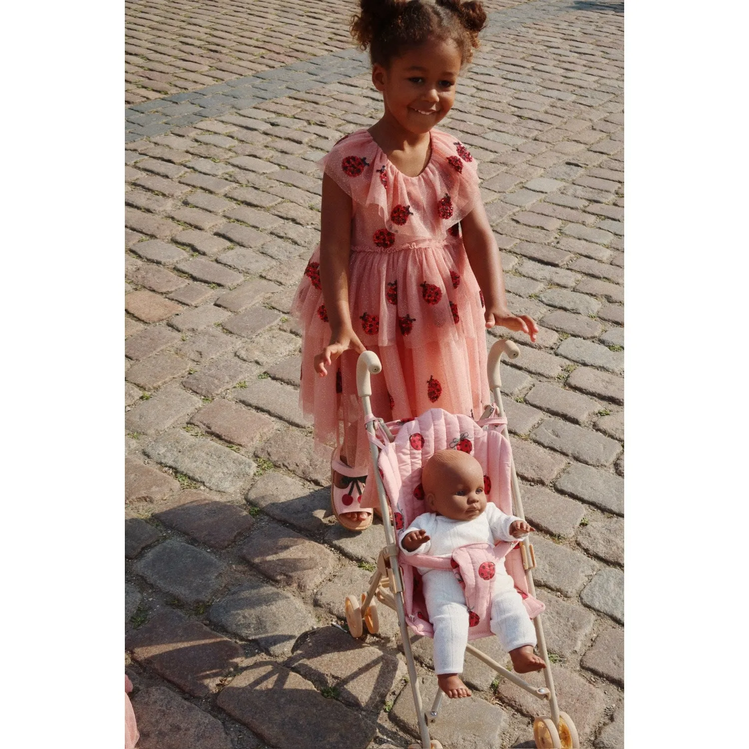 Konges Sl?jd Ladybug Glitter Doll Ladybug Glitter Stroller