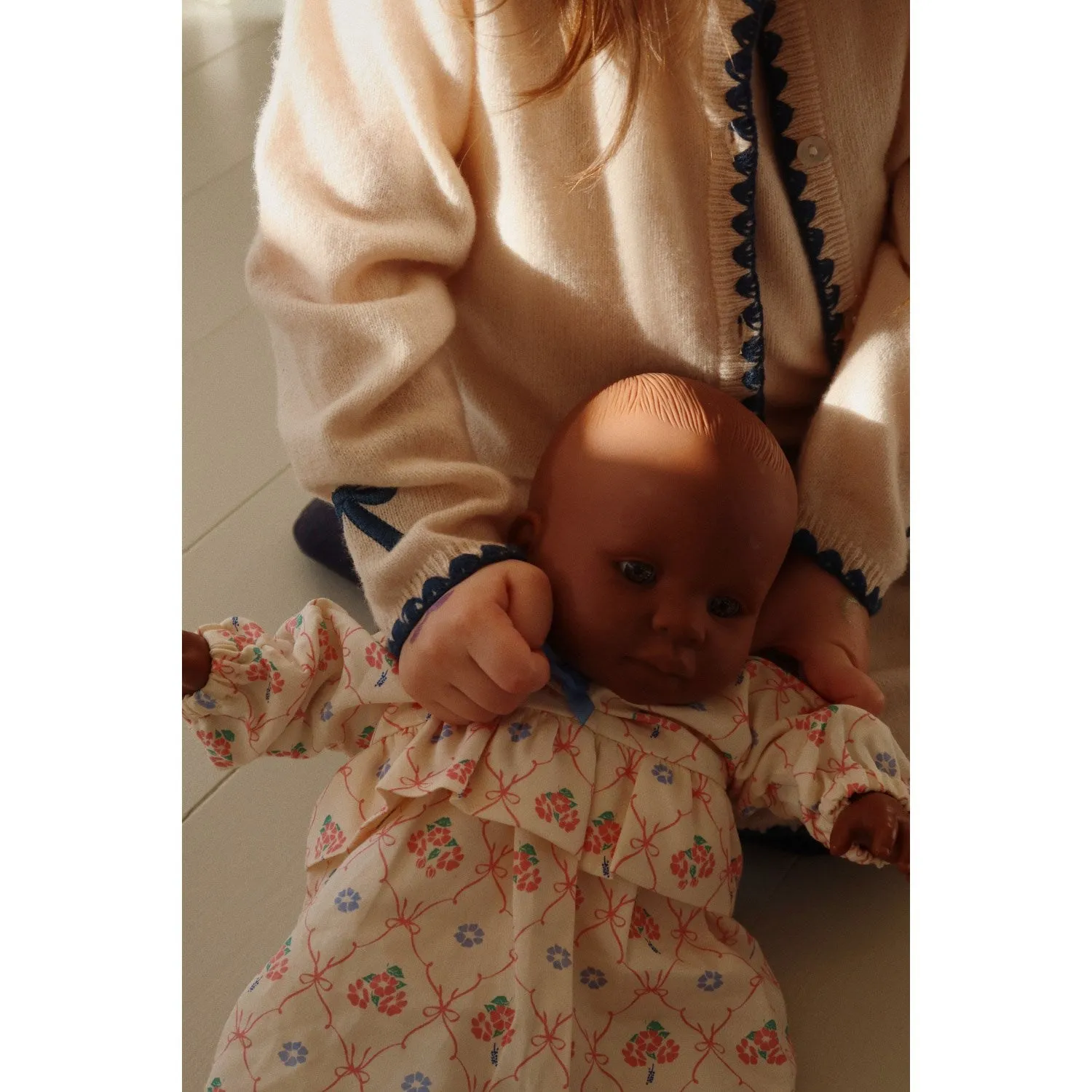 Konges Sl?jd Ma Grande Cerise Pink Doll Clothes Set Gots