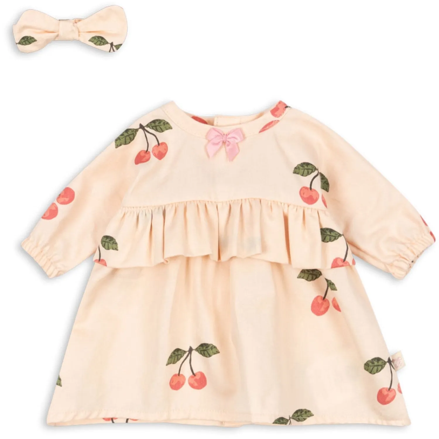 Konges Sl?jd Ma Grande Cerise Pink Doll Clothes Set Gots